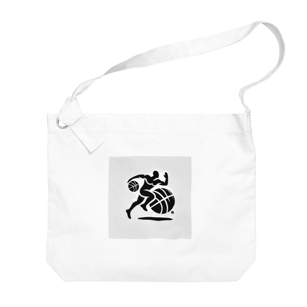 yumayumaのバスケットマン Big Shoulder Bag