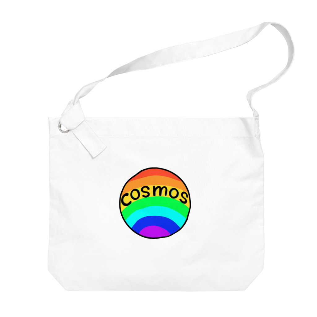 -cosmos-の虹色の星 Big Shoulder Bag