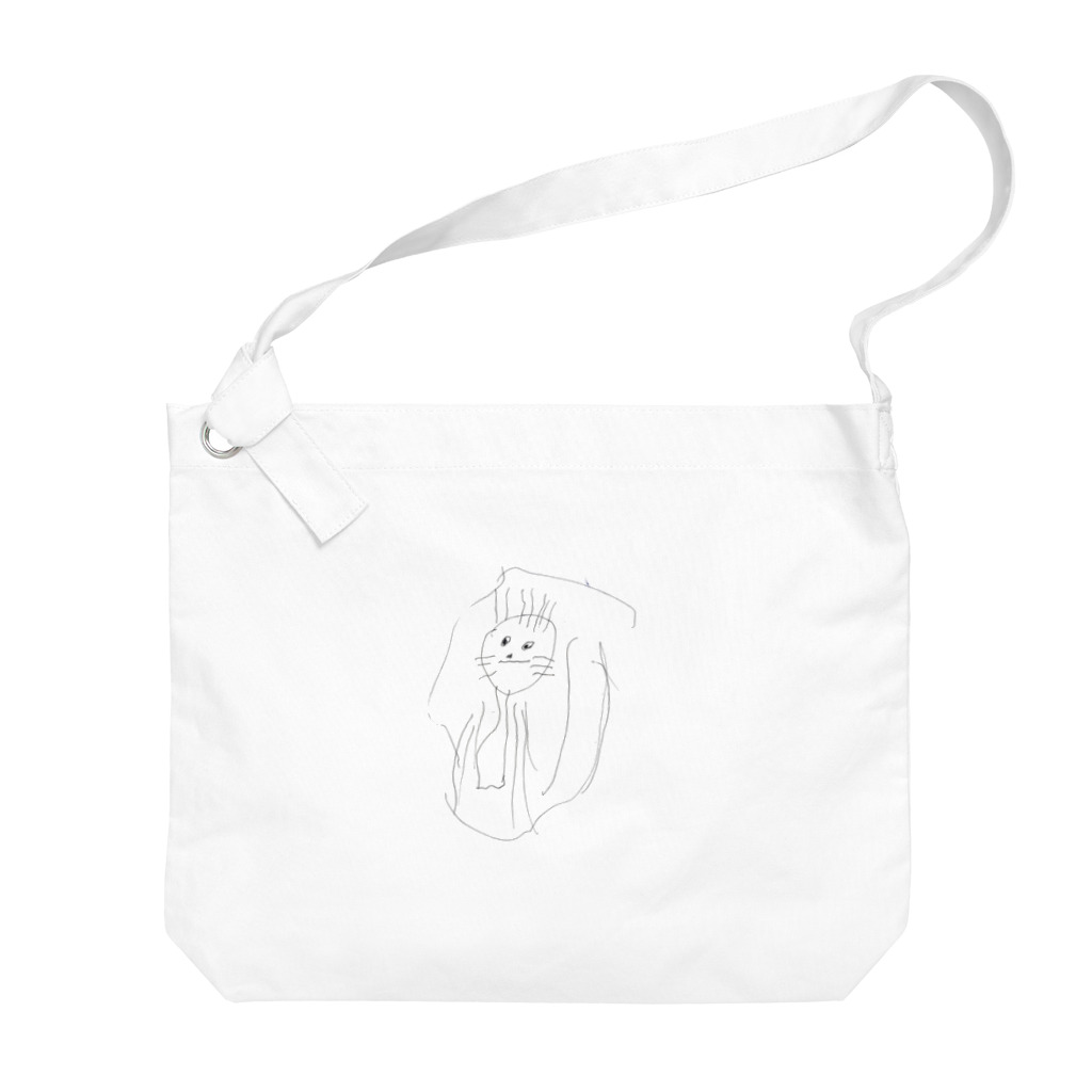 saki30のにゃんタコ Big Shoulder Bag