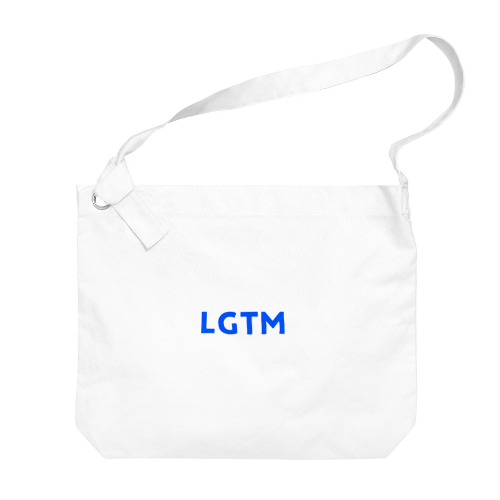 /logo.pngのLGTM ブルー ビッグショルダーバッグ