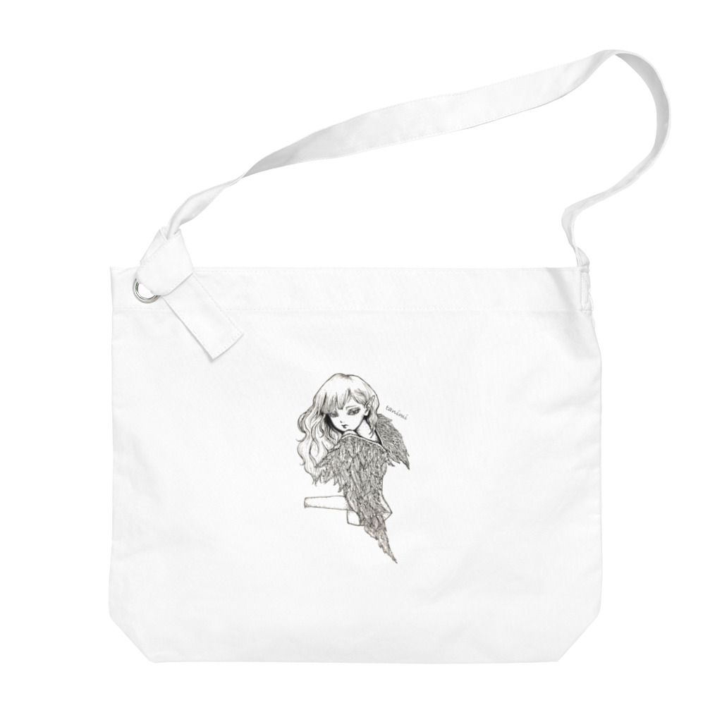 たにみと死の淵の堕天使ちゃん Big Shoulder Bag