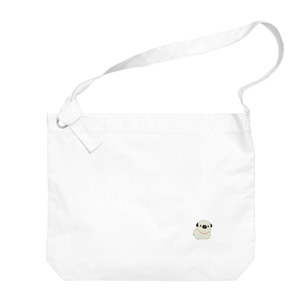 TakuP（たくぴ）のぱぐパグ Big Shoulder Bag