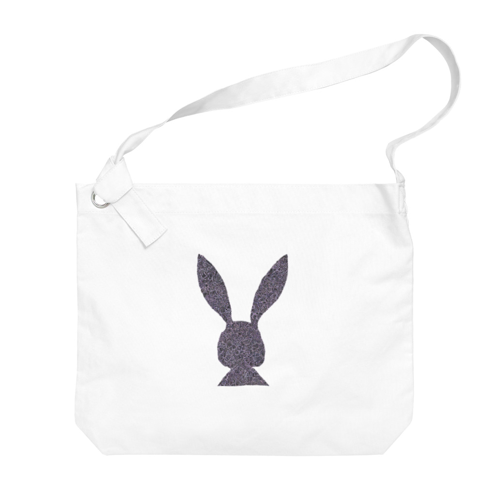 MEGROOVEのシルエットぴょん🐰 Big Shoulder Bag