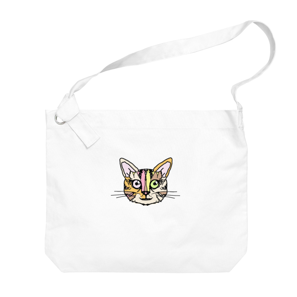 Full of vitality　(フル　オブ　バイタリティ)のcat★ネコ Big Shoulder Bag