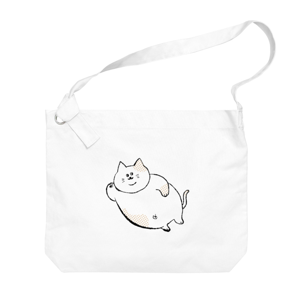 Fuyu_no1のやわらか猫ちゃん　ビッグショルダーバッグ Big Shoulder Bag