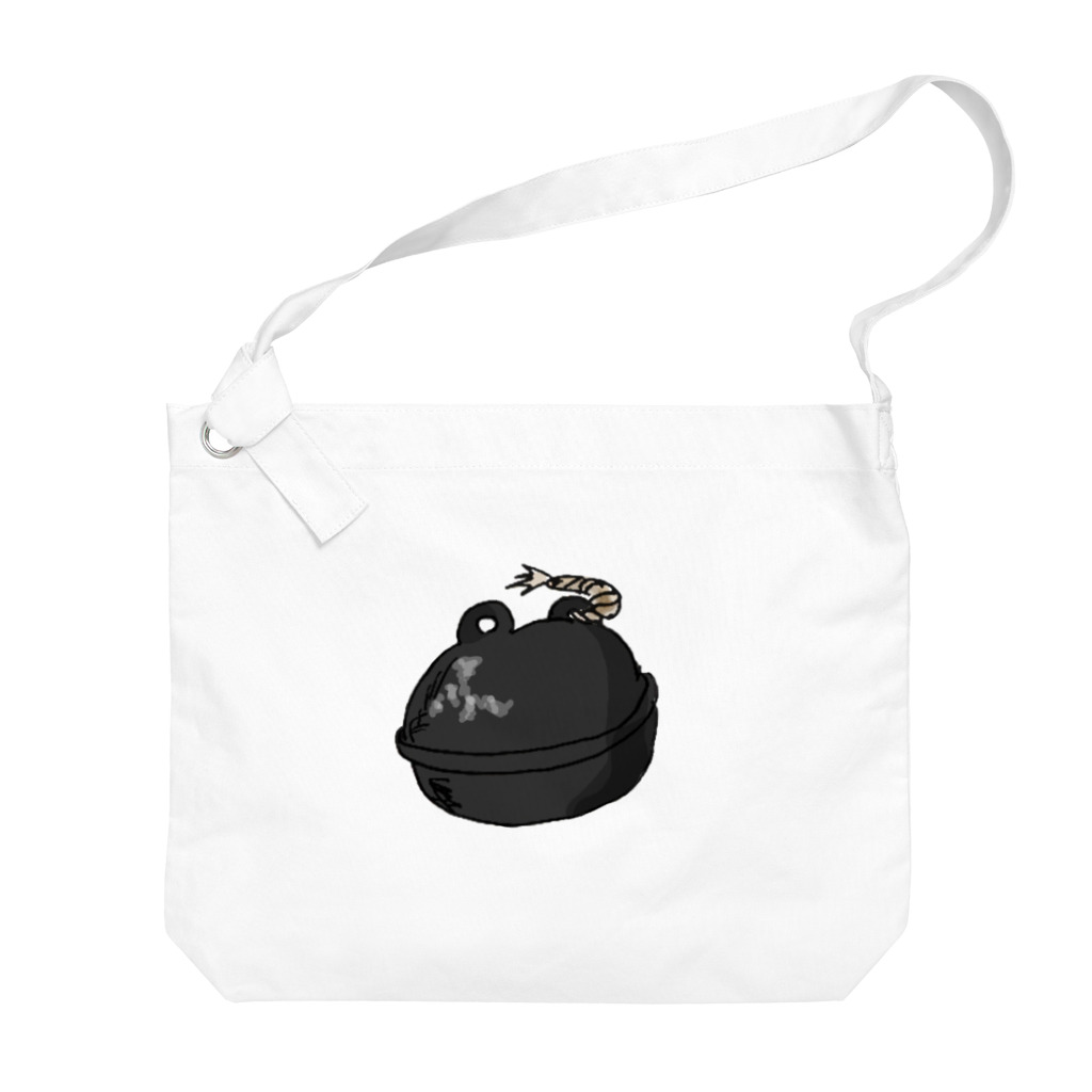 royro_desingの漂着物シリーズ　カエルウキ Big Shoulder Bag