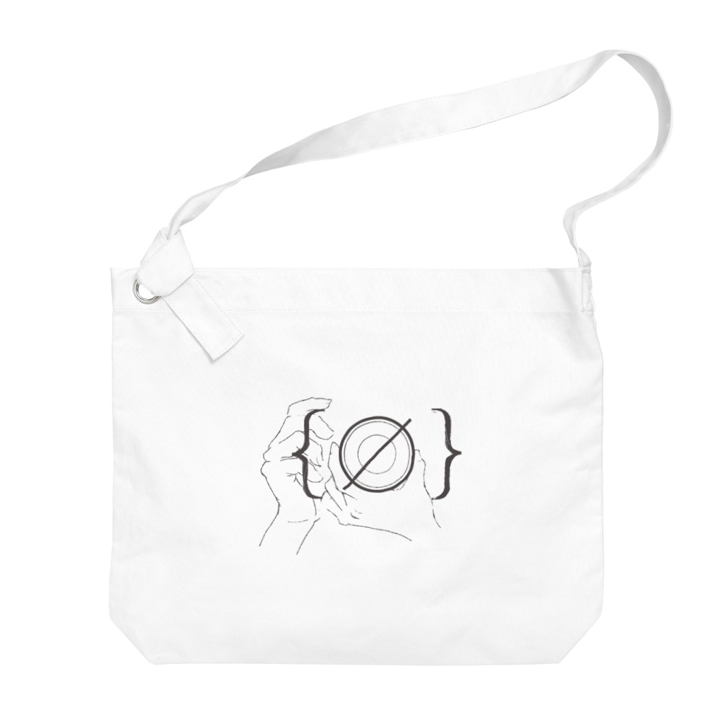 燈火　TomoshiBiの【淡色】blank Big Shoulder Bag