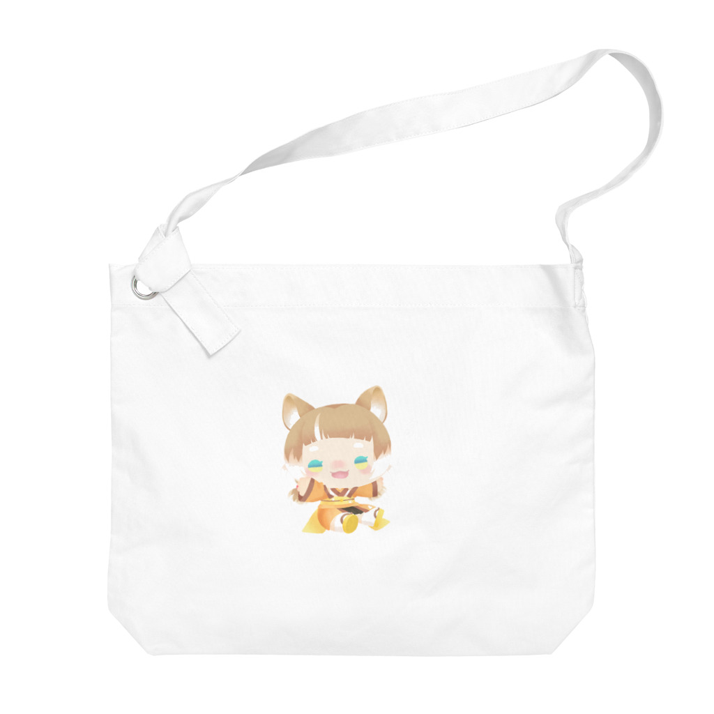 犬柴葉 くるみ【迷子】のみにくるみグッツ！ Big Shoulder Bag