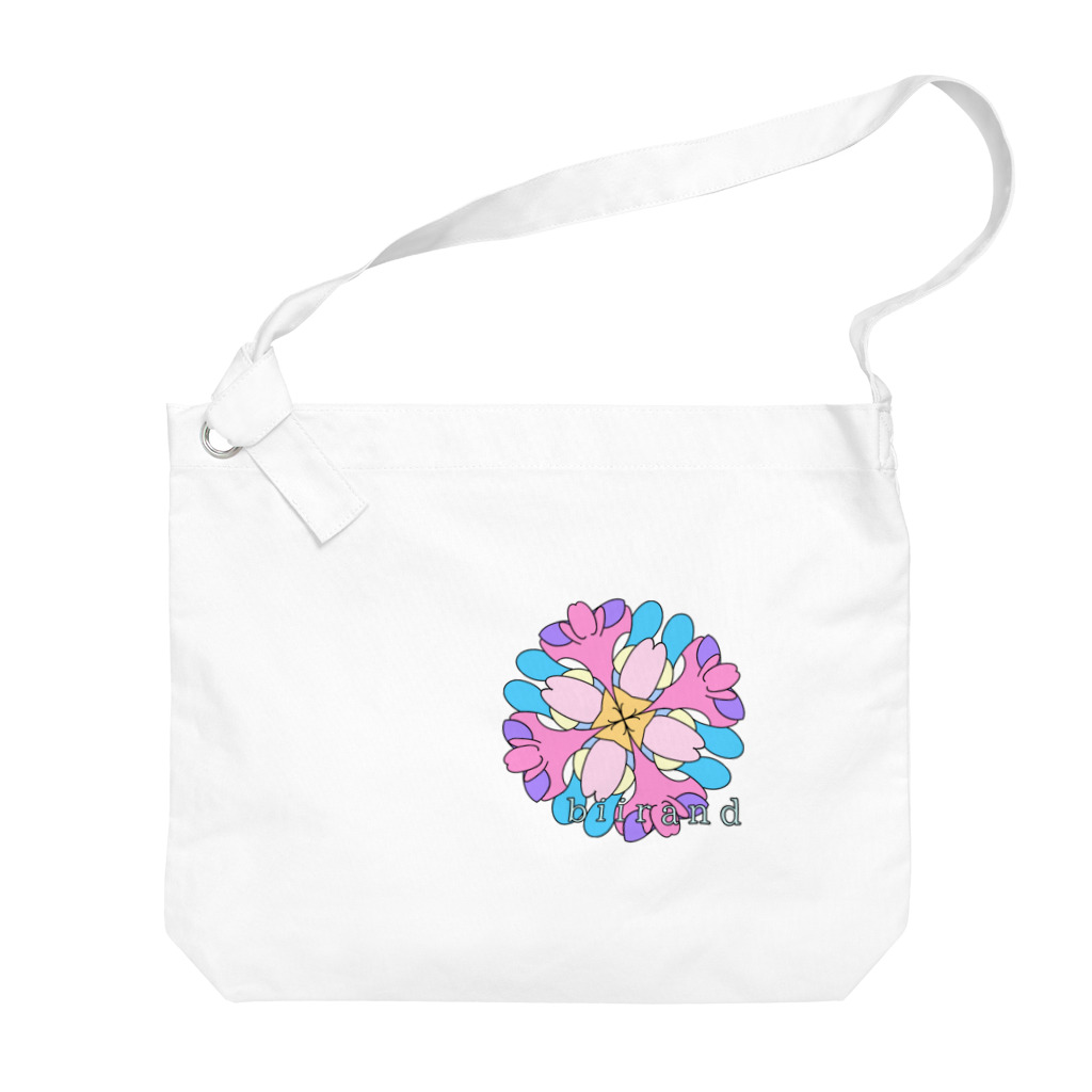 biirandの花柄ファンタスティック！ Big Shoulder Bag