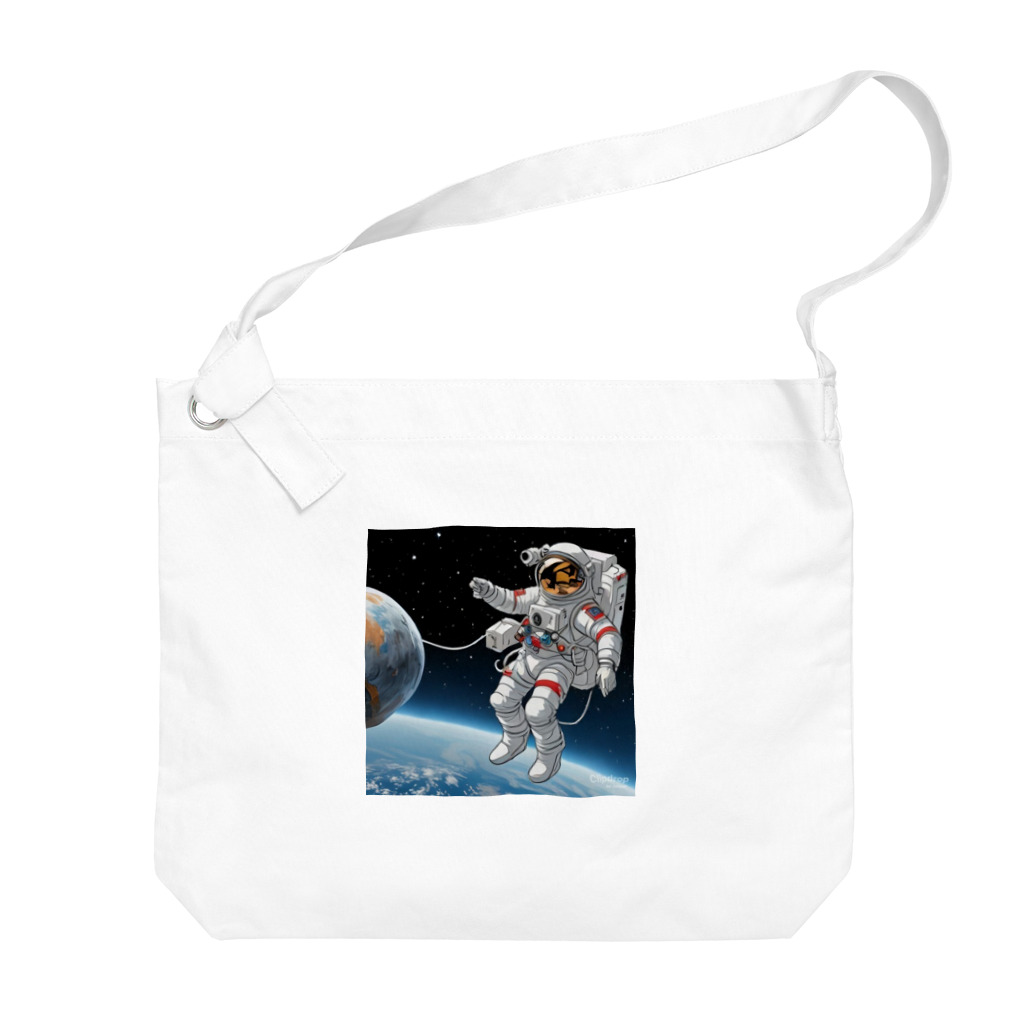 umilabochの宇宙飛行士 Big Shoulder Bag