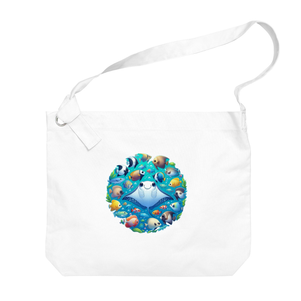 パパリスのOceanズ Big Shoulder Bag