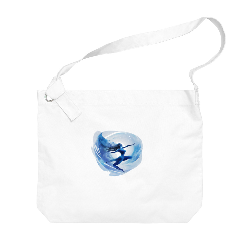 YASU1の踊る水の妖精 Big Shoulder Bag