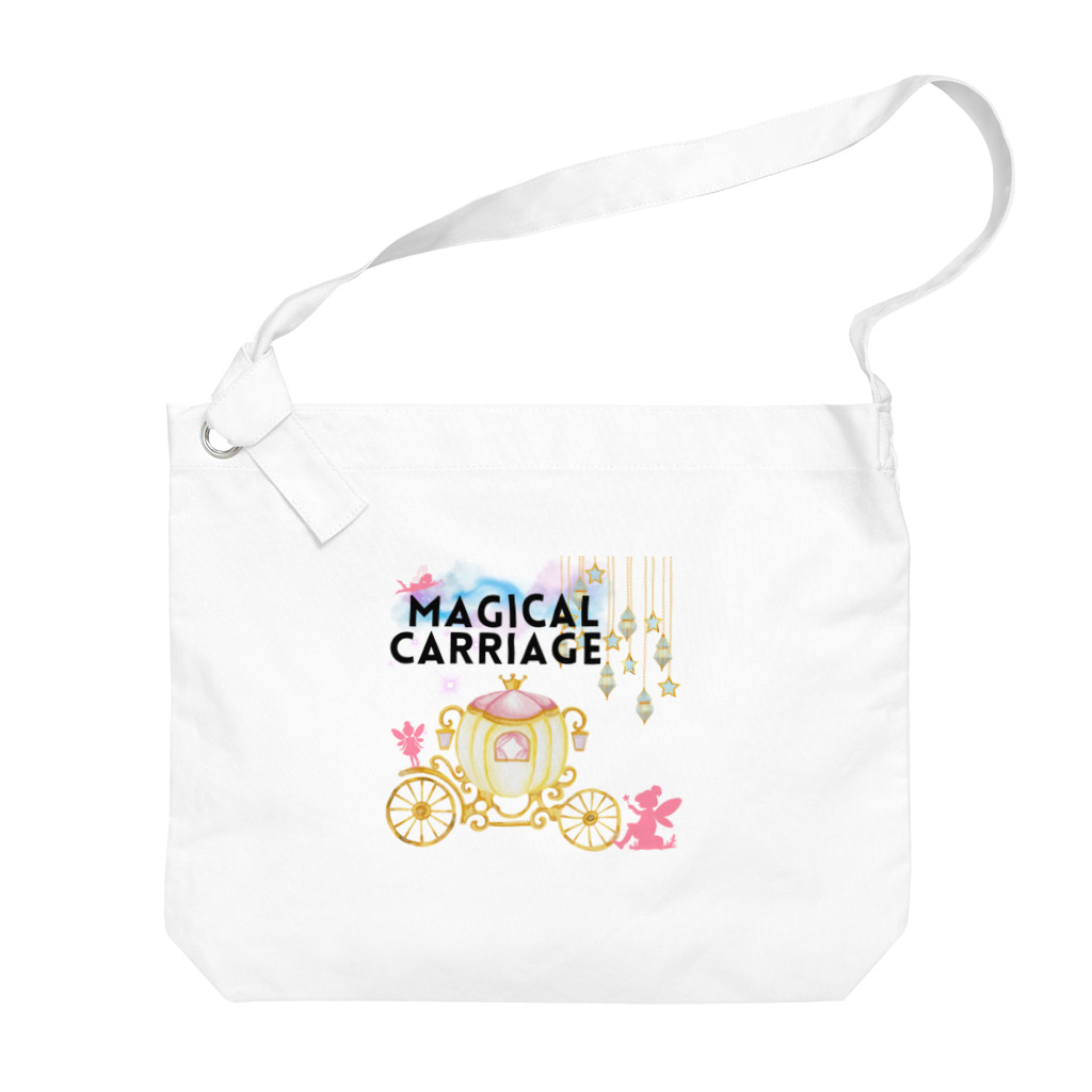 CHIBE86のMagical Carriage (魔法の馬車) Big Shoulder Bag