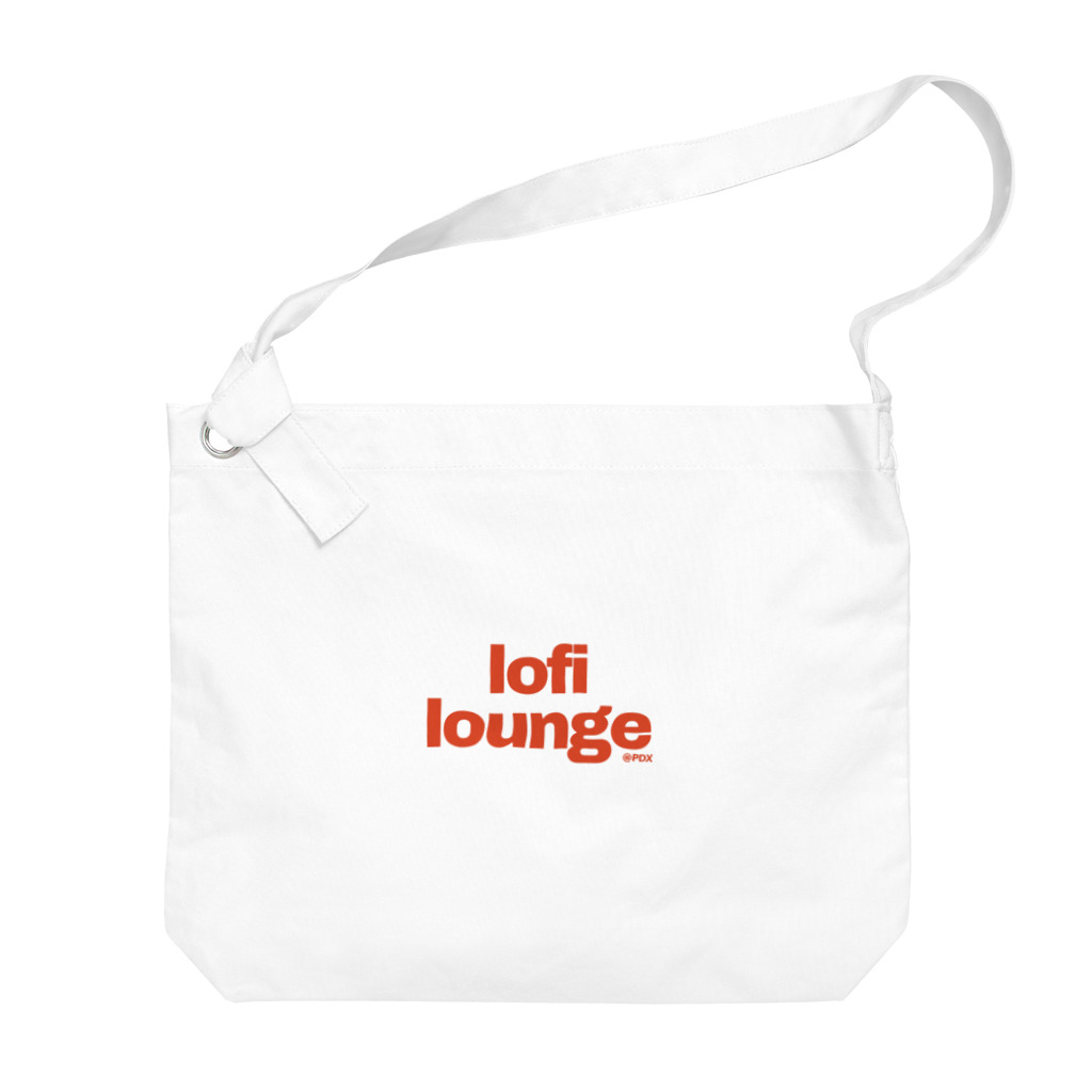 Lofi LoungeのLofi Lounge 赤 Big Shoulder Bag