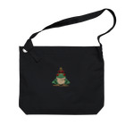 oManjYuの実験室のCrown Frog(G) Big Shoulder Bag