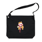 蜜蜂屋グラフィックス★の【棺ノ王子】Omede-tora★ Big Shoulder Bag