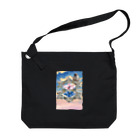 RMk→D (アールエムケード)の桔梗紋 Popカラー Big Shoulder Bag