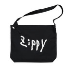 3325sammyのzippy LOGO🐾 Big Shoulder Bag