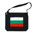 お絵かき屋さんのブルガリアの国旗 Big Shoulder Bag
