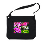 LalaHangeulの道端の花々　其の一 Big Shoulder Bag