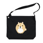 バンコクのプロ忍者の犬（ロゴなし） Big Shoulder Bag