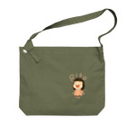  サトウユウタ/グッズ販売のRikoちゃん(ピンク) Big Shoulder Bag