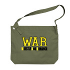 天龍プロジェクトの旧WARロゴ　シリーズ Big Shoulder Bag