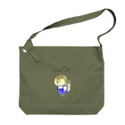 LeafpiのLeafpi's ロゴ Big Shoulder Bag