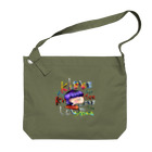 Divina AmoR-ART-のKiss you design  Big Shoulder Bag