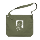 山形屋米店のマハトマ・ガンディー(Mahatma Gandhi) Big Shoulder Bag