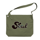 mrsJONESのSoul / レコード Big Shoulder Bag