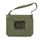 LIVEHOUSE MOSQUITOのシタタリロゴ Big Shoulder Bag