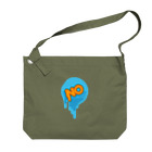 no countryのno country 1stロゴ Big Shoulder Bag