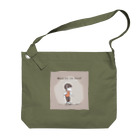 d-cuteのwhere are you going? Big Shoulder Bag