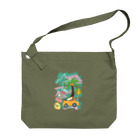 insecty_piggyのAloha Big Shoulder Bag