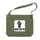 Super_Bluemoonのとにかく「Just Do It !」 Big Shoulder Bag