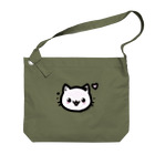 終わらない夢🌈の可愛いにゃんこ🐱💞 Big Shoulder Bag