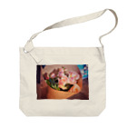 mimosa_0のPink Rose Big Shoulder Bag