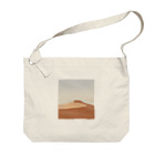 kiki25の砂漠(シンプル風景画　SF風英字) Big Shoulder Bag