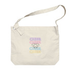 チアグッズショップ CHEER POINTのCHEERCHEERシリーズ（ドルフィン） Big Shoulder Bag