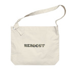 -BRIGHTS-のアウトドアな迷彩ロゴ【 REBOOST 】 Big Shoulder Bag