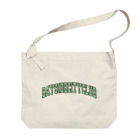 BAYSIDE CITY CLUBのBCC college logo Big Shoulder Bag