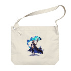 MistyStarkの青魔道士　－　blue mage　－ Big Shoulder Bag