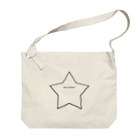 StormMeteorのシンプルな星２ Big Shoulder Bag