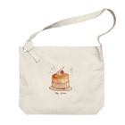 満月喫茶🌕雑貨店の苔京印　レトロパンケーキグッズ Big Shoulder Bag