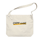 CarneTribe second カルネトライブセカンドクラフトビアバーのCarneTribe カラーロゴ ビッグショルダーバッグ Big Shoulder Bag
