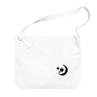 めいろのショップのMoon & Crown-Name Design Big Shoulder Bag