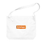 Antelope Sports ClubのAntelope BOX ロゴ Big Shoulder Bag