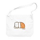 まめこ'ずショップの寝るねこ Big Shoulder Bag