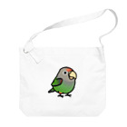 Cody the LovebirdのChubby Bird ハネナガインコ Big Shoulder Bag